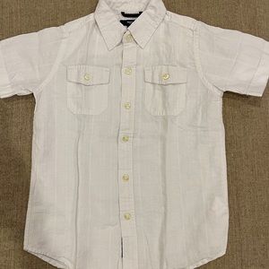 Gap Boy Short Sleeve Button Down Shirt
